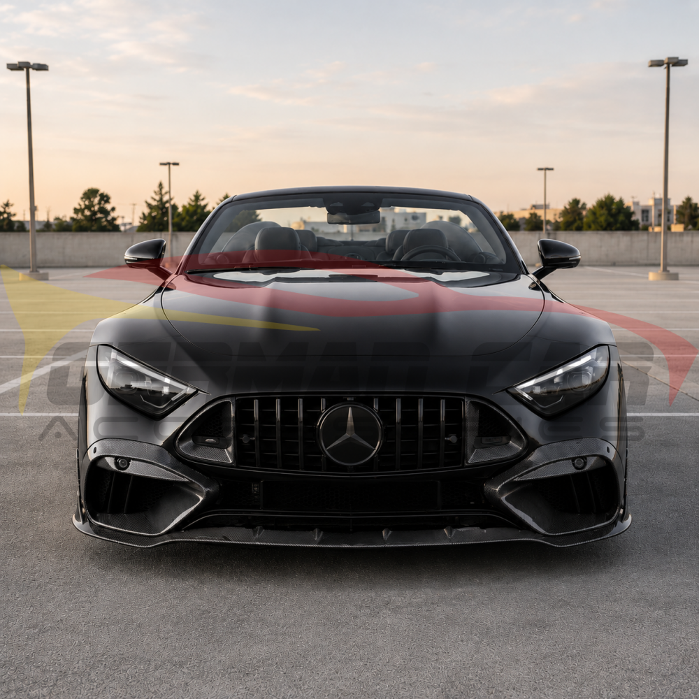 2022+ Mercedes-Benz SL63/SL55 AMG Carbon Fiber Front Air Vent Trim | R232 - Additional Accessories