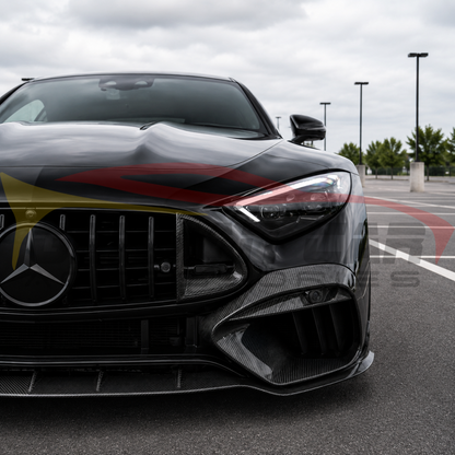 2022+ Mercedes-Benz SL63/SL55 AMG Carbon Fiber Front Air Vent Trim | R232 - Additional Accessories