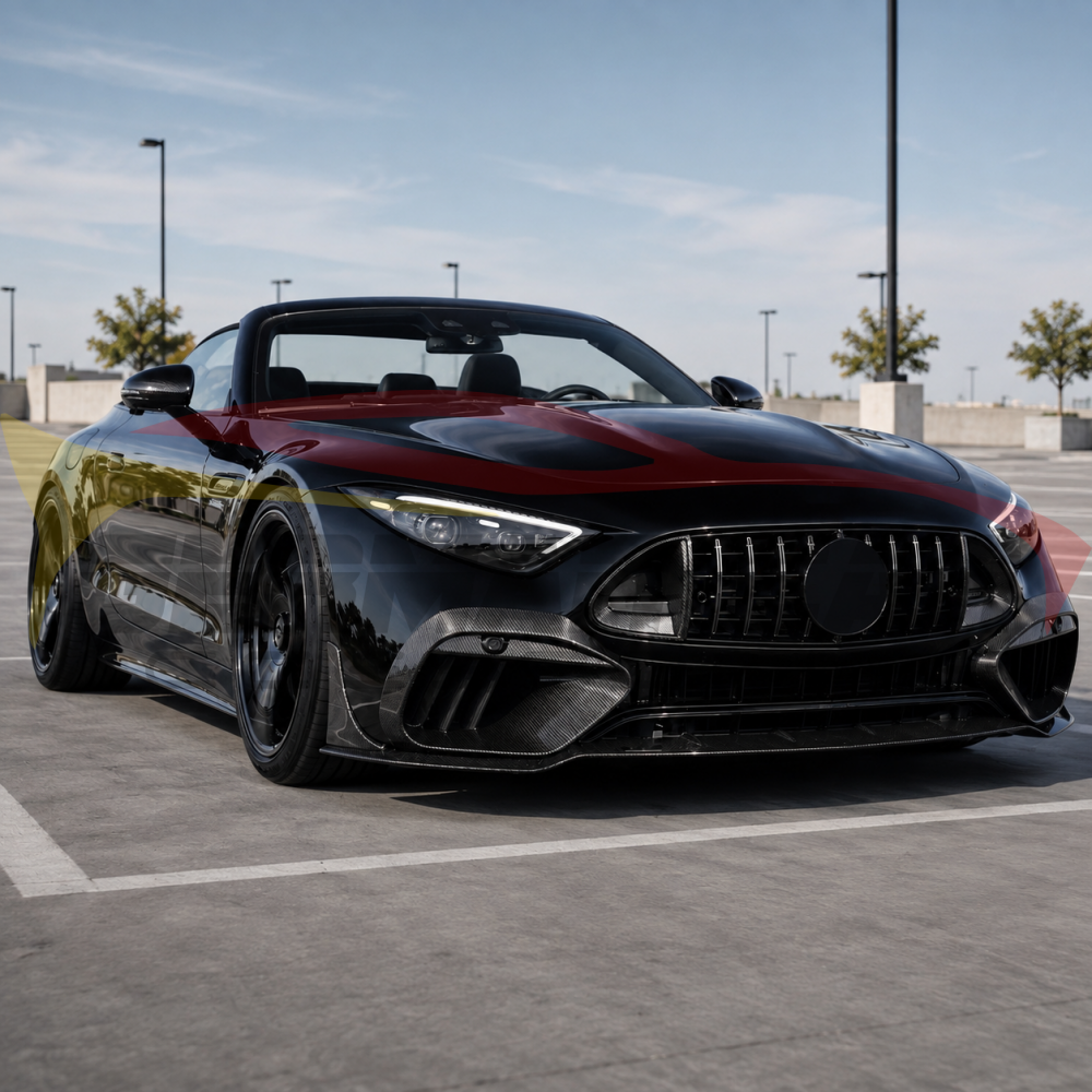 2022+ Mercedes-Benz SL63/SL55 AMG Carbon Fiber Front Lip | R232 - Front Lips/Splitters