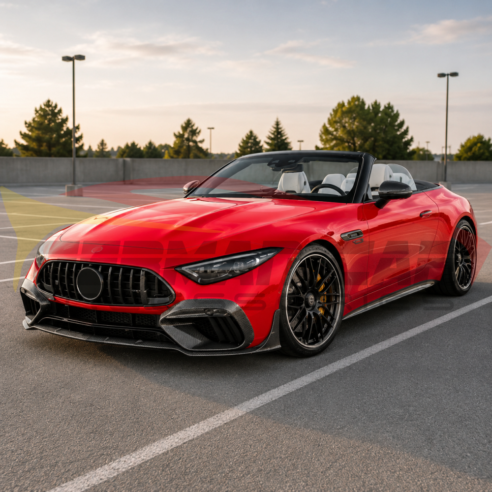 2022+ Mercedes-Benz SL63/SL55 AMG Carbon Fiber Front Lip | R232 - Front Lips/Splitters