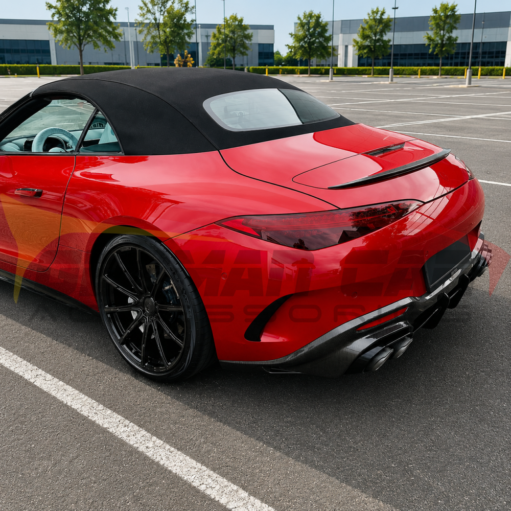 2022+ Mercedes-Benz SL63/SL55 AMG Carbon Fiber Rear Diffuser | R232 - Rear Diffusers
