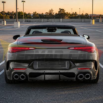 2022+ Mercedes-Benz SL63/SL55 AMG Carbon Fiber Rear Diffuser | R232 - Rear Diffusers