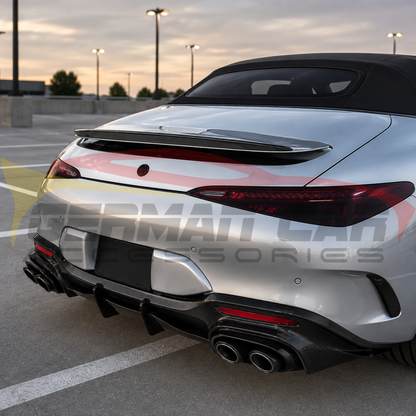 2022+ Mercedes-Benz SL63/SL55 AMG Carbon Fiber Rear Diffuser | R232 - Rear Diffusers