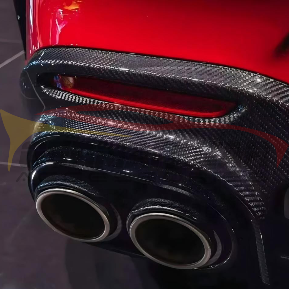 2022-2025 Mercedes-Benz SL63/SL53/SL43 AMG BS Style Carbon Fiber Rear Diffuser | R232 - Rear Diffusers