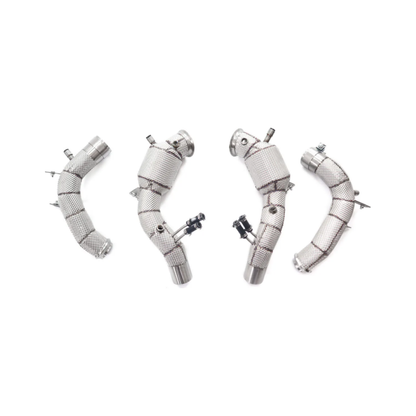 2022 + Mercedes SL63 AMG Downpipes | R232 Yes Heat Shield / Racing Downpipe (No Cat) Downpipes
