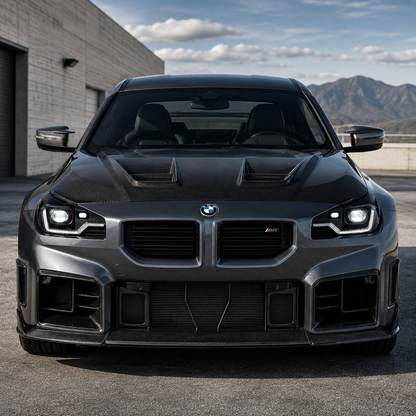 2022+ BMW 2-Series/M2 PK Style Carbon Fiber Hood | G42/G87