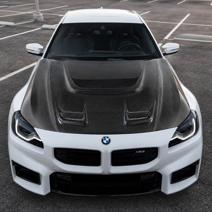 2022+ BMW 2-Series/M2 PK Style Carbon Fiber Hood | G42/G87