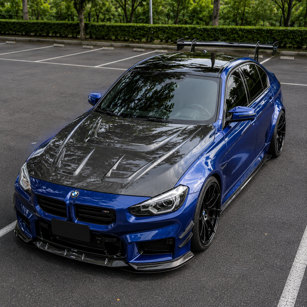 2022+ BMW 2-Series/M2 PK Style Carbon Fiber Hood | G42/G87