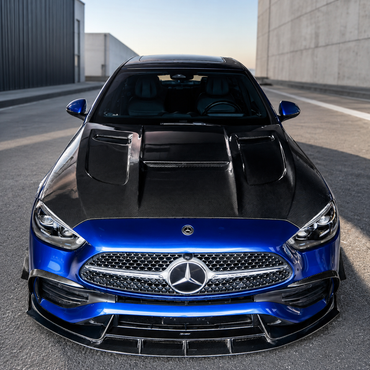 2022+ Mercedes C-Class C2 Style Carbon Fiber Hood | W206