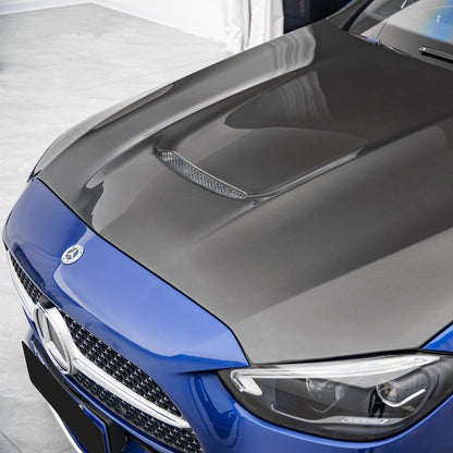 2022+ Mercedes C-Class V3 Style Carbon Fiber Hood | W206