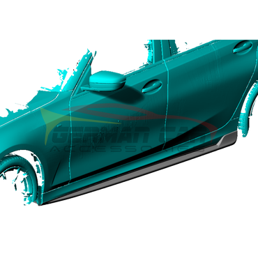 2023+ BMW 3-Series Carbon Fiber Side Skirts | G20 LCI - Side Skirts
