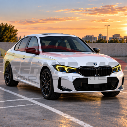 2023-2026 BMW 3-Series 3 Colors DRL Headlights | G20 LCI - Headlights