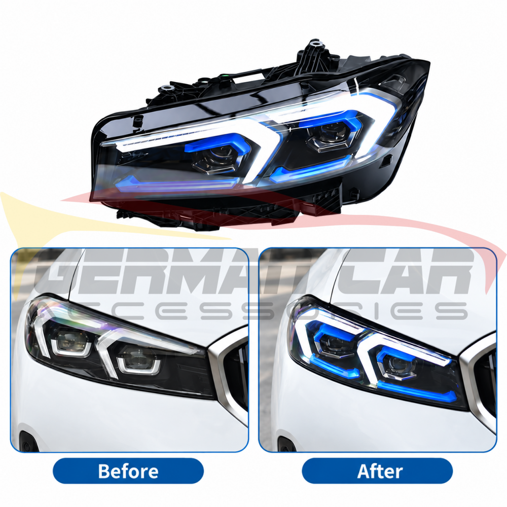 2023-2026 BMW 3-Series 3 Colors DRL Headlights | G20 LCI - Headlights