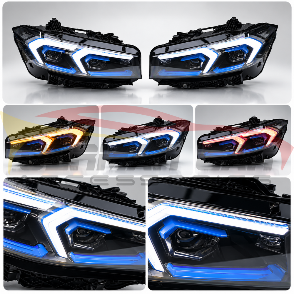 2023-2026 BMW 3-Series 3 Colors DRL Headlights | G20 LCI - Headlights