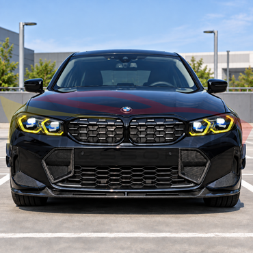 2023-2026 BMW 3-Series Yellow-White DRL Laser Lens Headlights | G20 LCI - Headlights