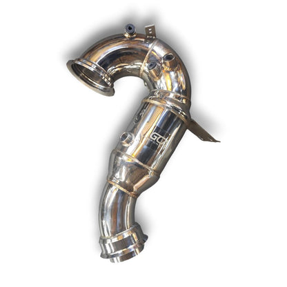 2023+ Mercedes GLC300 Downpipe | X254/C254 No Heat Shield / Racing Downpipe (No Cat) Downpipes