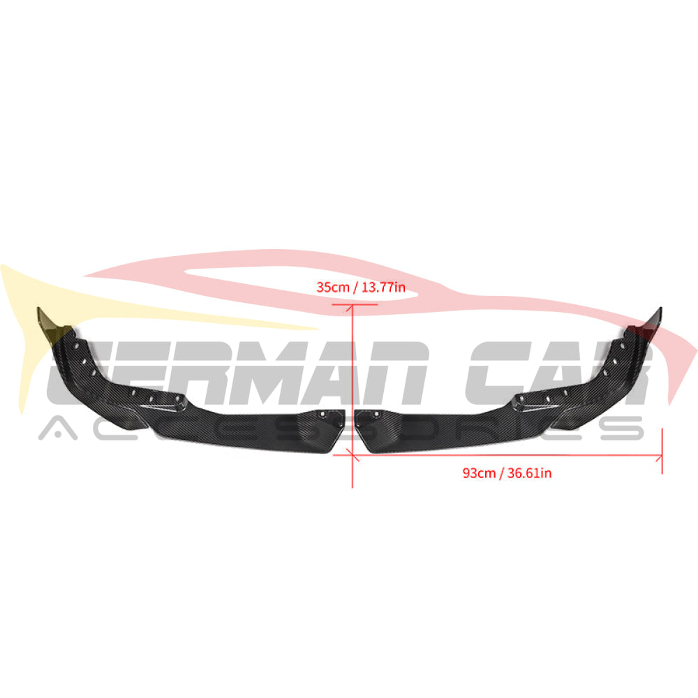 2023+ Bmw 3-Series Lci Carbon Fiber Front Splitters | G20 Lips/Splitters