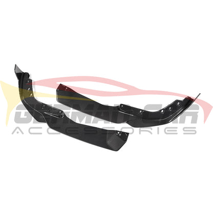 2023+ Bmw 3-Series Lci Carbon Fiber Front Splitters | G20 Lips/Splitters