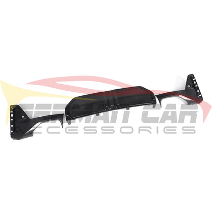 2023+ Bmw 3-Series Carbon Fiber Euro M Performance Style 3 Piece Rear Diffuser | G20 Lci Diffusers