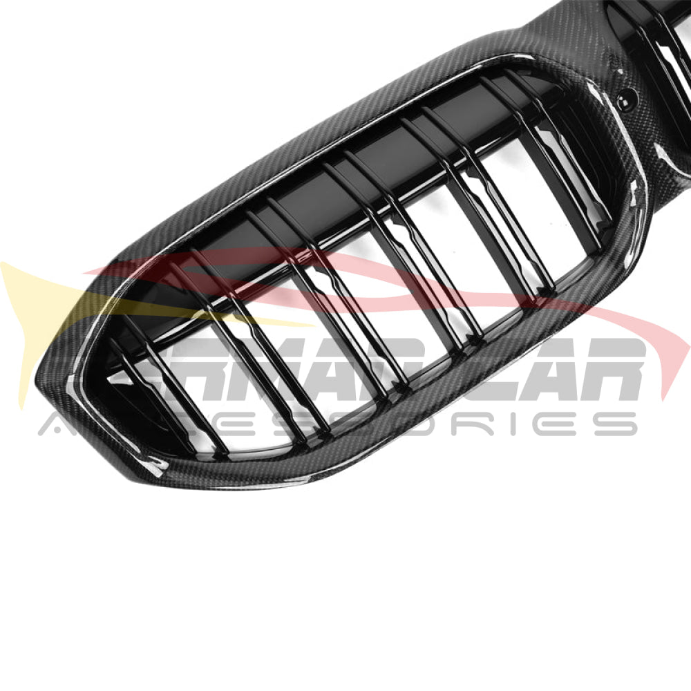 2023+ Bmw 3-Series Dual Slat Kidney Grilles | G20 Lci