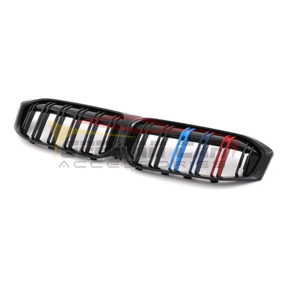 2023+ Bmw 3-Series Dual Slat Kidney Grilles | G20 Lci