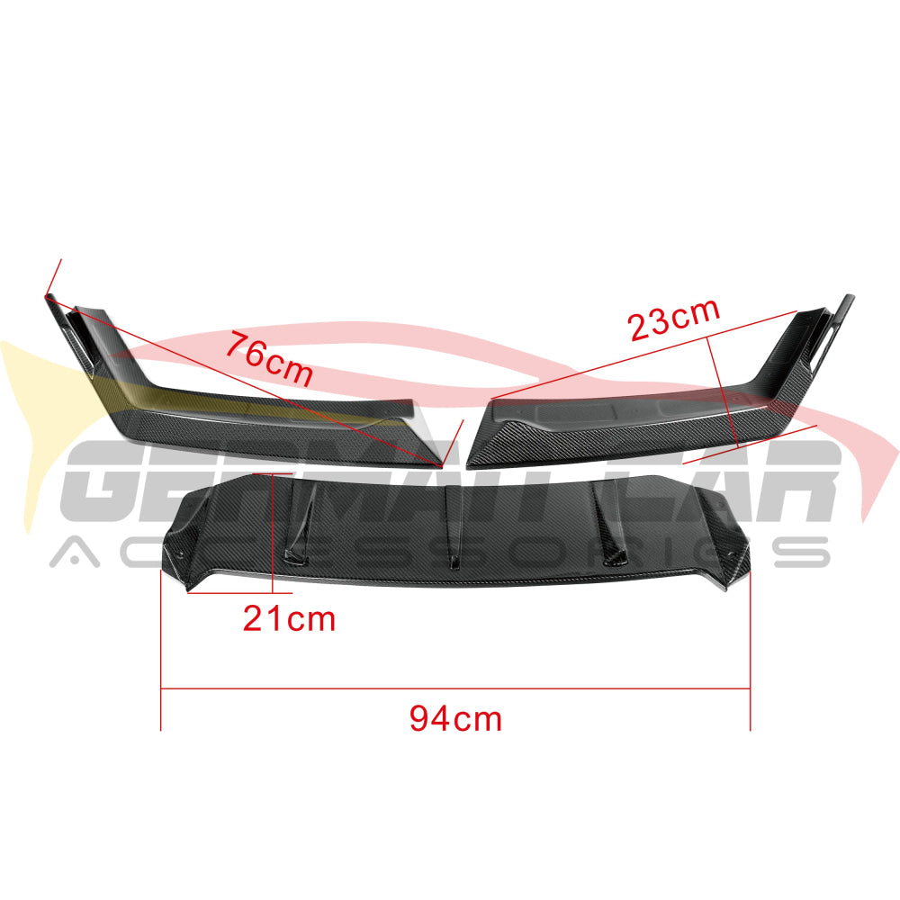 2023+ BMW 7-Series Carbon Fiber Front Lip | G70 - Front Lips/Splitters