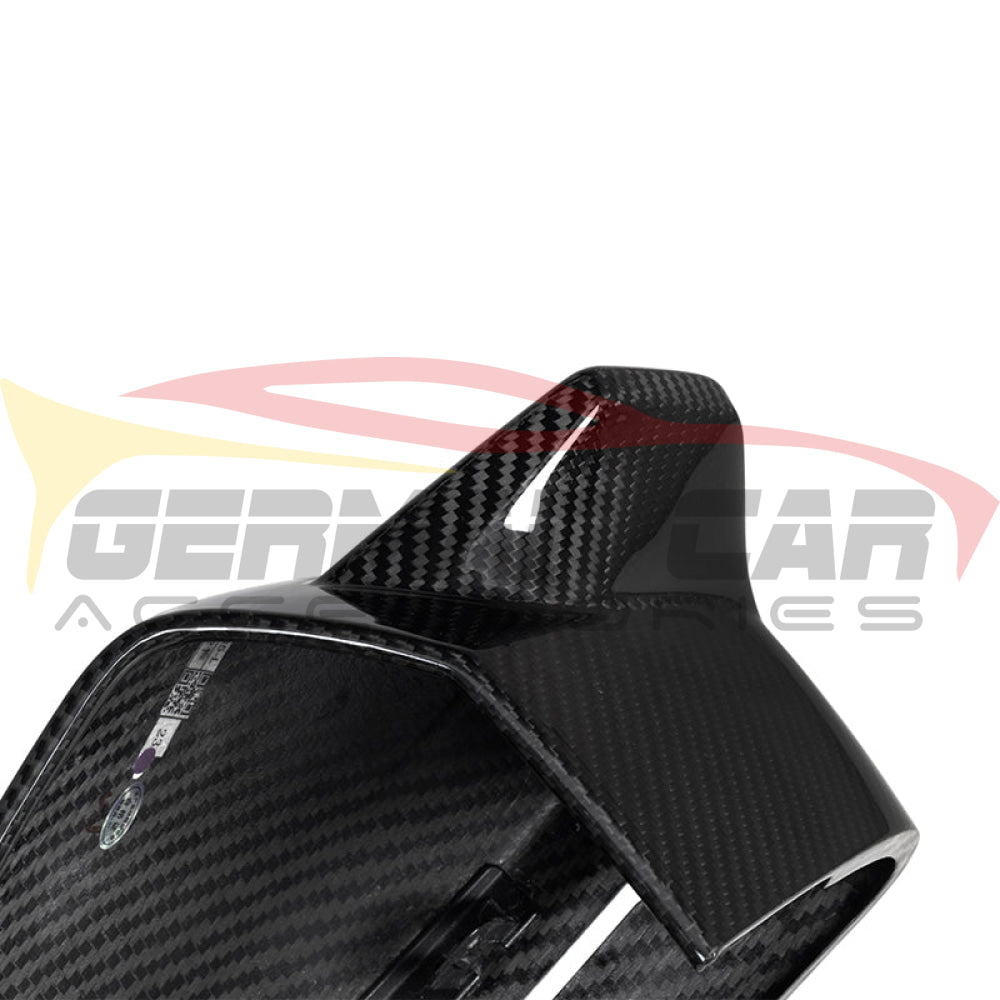 2024 + BMW 7-Series Carbon Fiber M Style Mirror Caps | G70 Mirror Caps