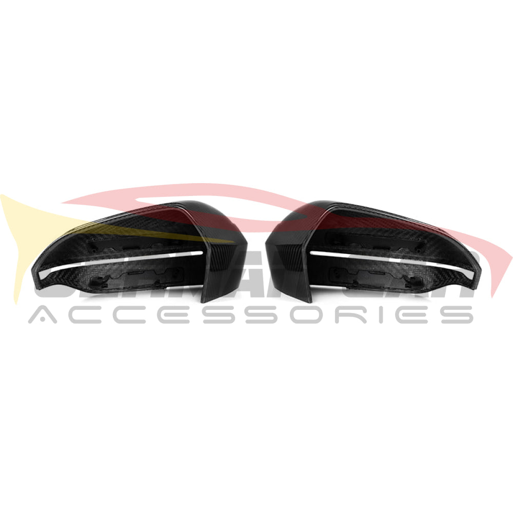 2024 + BMW 7-Series Carbon Fiber Mirror Caps | G70 Mirror Caps