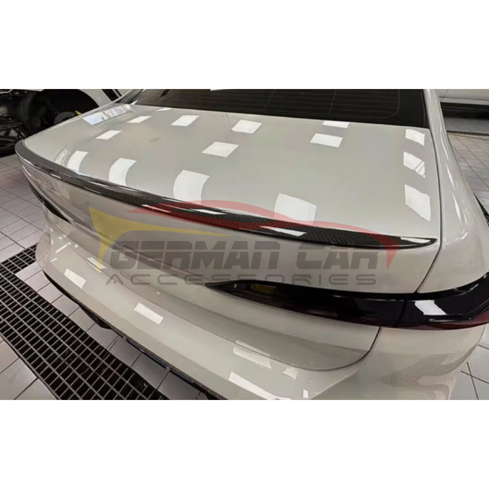 2024+ BMW 7-Series M Performance Style Carbon Fiber Trunk Spoiler | G70 Rear Trunk Spoilers