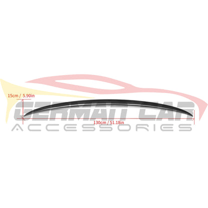 2024 + BMW 7-Series M Performance Style Carbon Fiber Trunk Spoiler | G70 Rear Trunk Spoilers