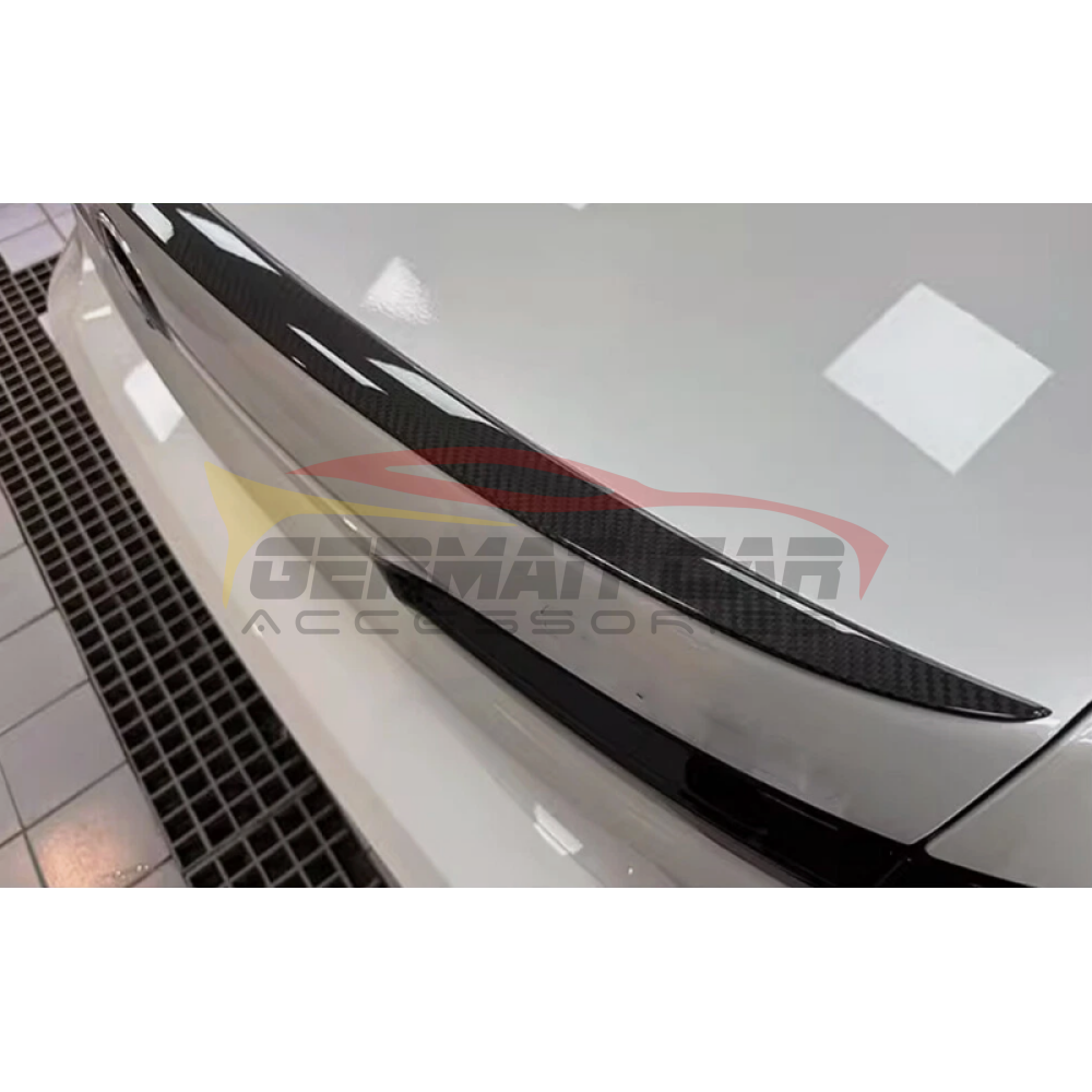 2024+ BMW 7-Series M Performance Style Carbon Fiber Trunk Spoiler | G70 Rear Trunk Spoilers