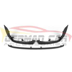 2023+ Bmw M2 Carbon Fiber M Performance Style 3 Piece Front Lip | G87 Lips/Splitters