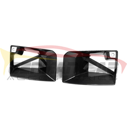 2023+ Bmw M2 Carbon Fiber M Performance Style Front Bumper Air Duct Replacements | G87 Additional