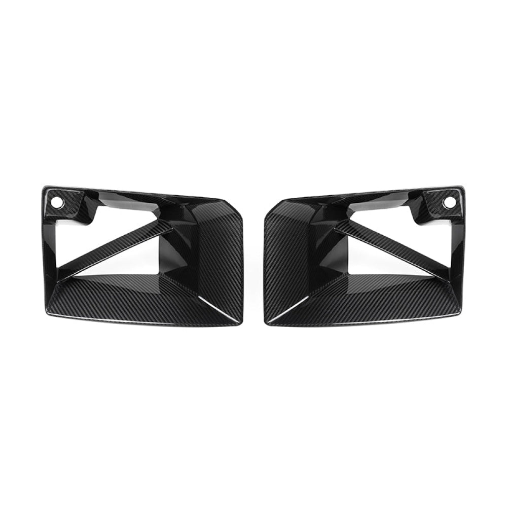 2023+ Bmw M2 Carbon Fiber M Performance Style Front Bumper Air Duct Replacements | G87 Additional