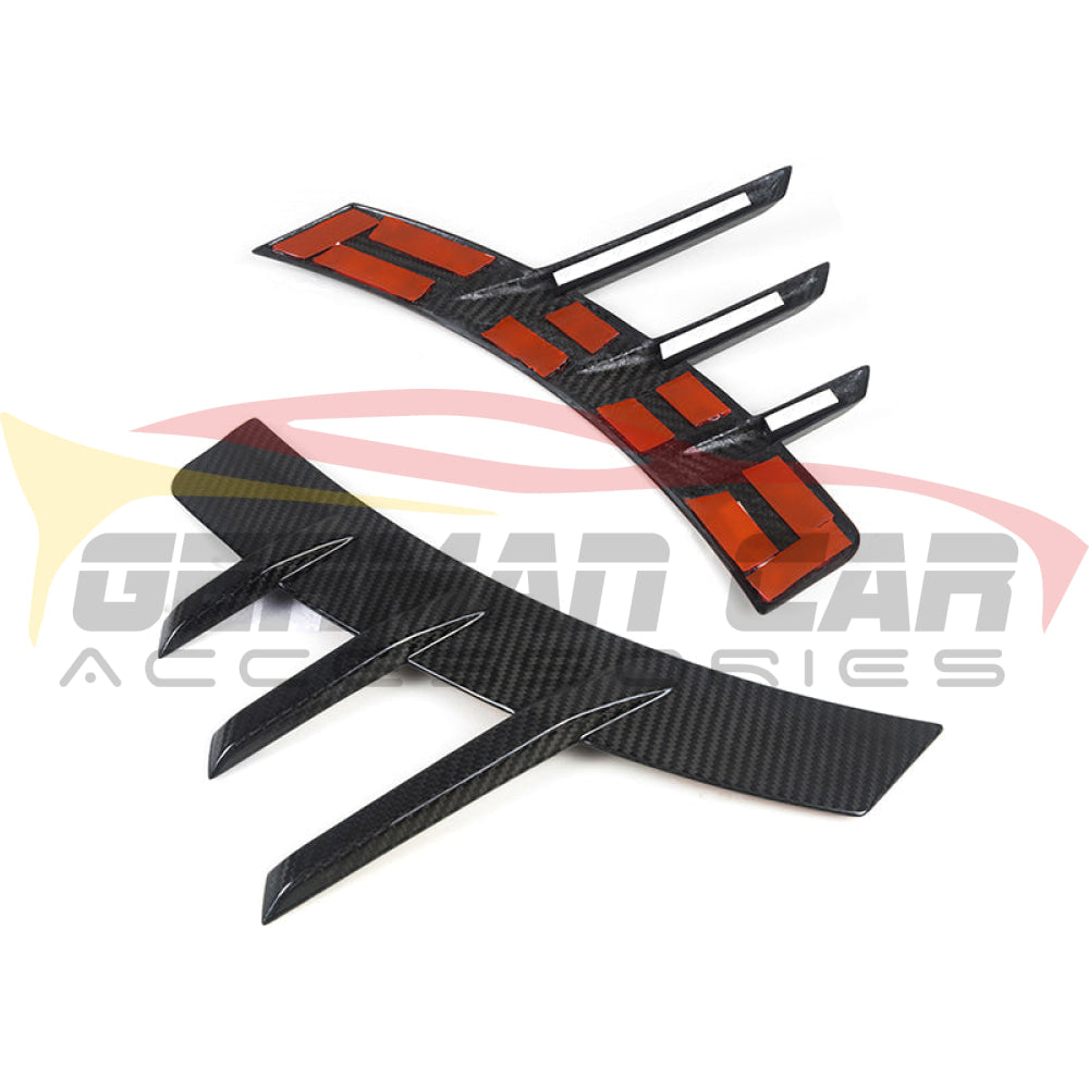 2023+ Bmw M2 Carbon Fiber M Performance Style Rear Wheel Fender Vent Trim | G87 Additional