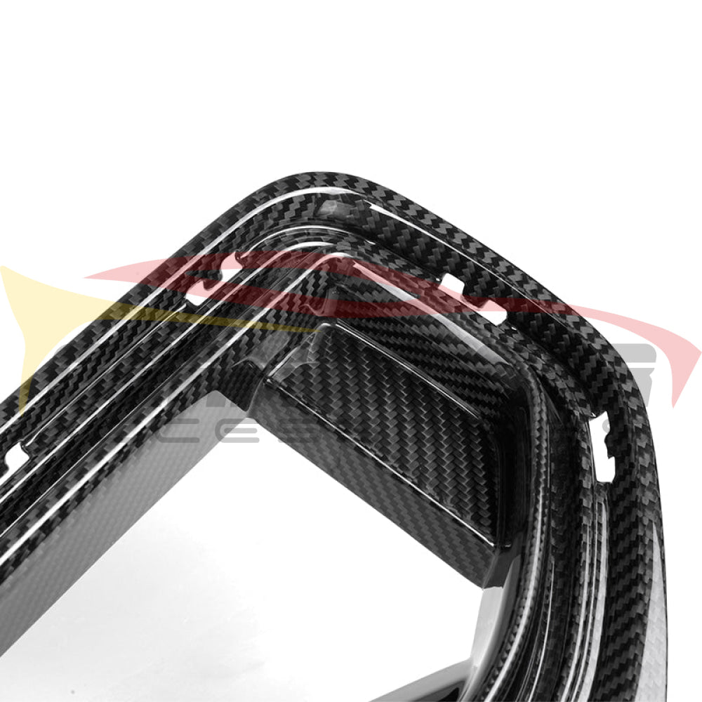 2023 + BMW M2 Carbon Fiber S Style Kidney Grilles | G87 Kidney Grilles