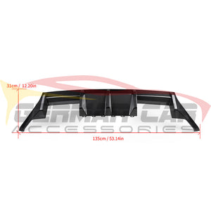 2023+ Bmw M2 M Performance Style Carbon Fiber Diffuser | G87 Rear Diffusers