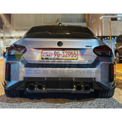 2023 + BMW M2 M Performance Style Carbon Fiber Diffuser | G87 Rear Diffusers