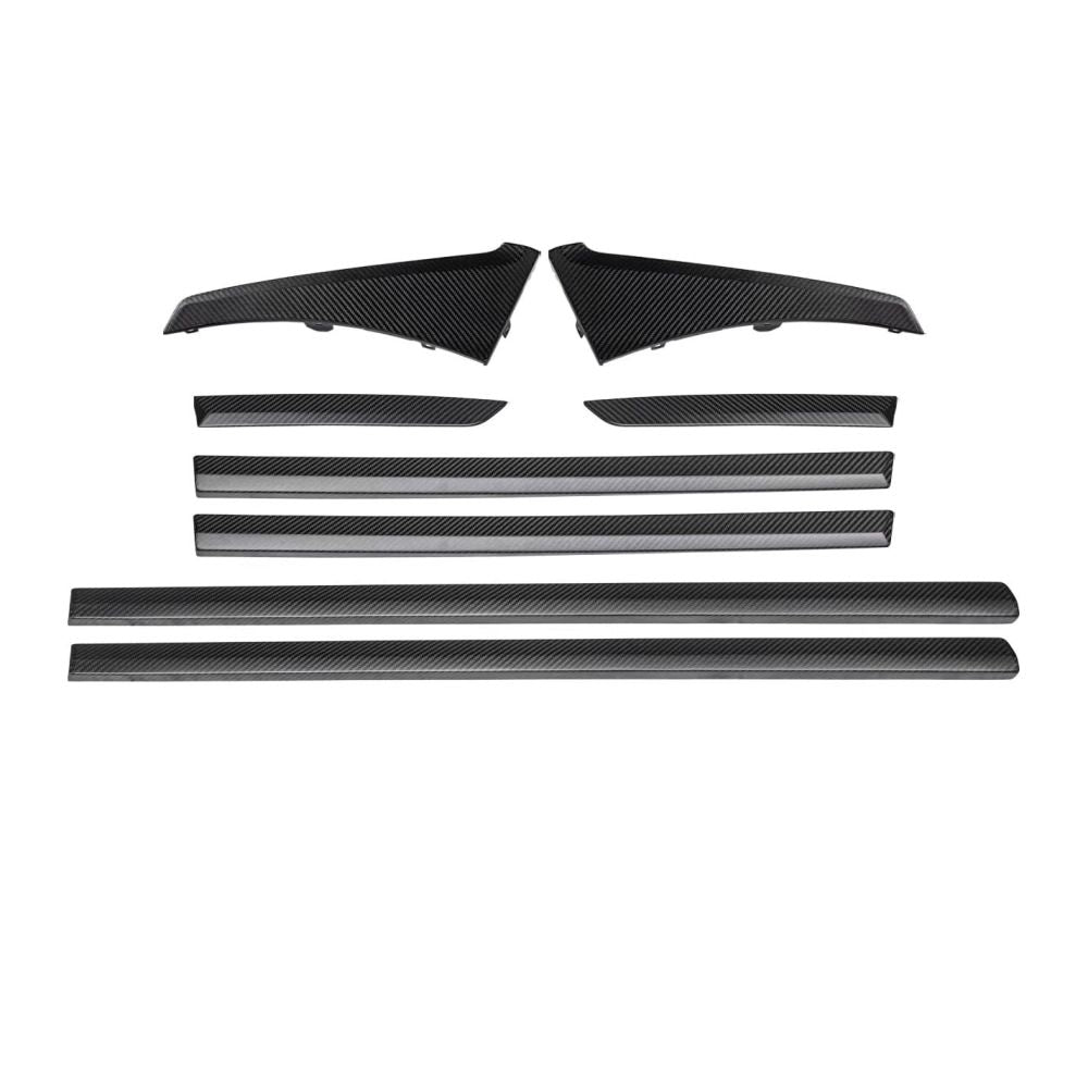 2023+ BMW X7 Carbon Fiber Door & Front Fender Trim | G07 LCI Additional Accessories