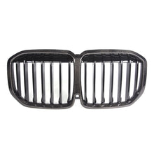 Load image into Gallery viewer, 2018+ Bmw X7 Single Slat Kidney Grilles | G07 Carbon Fiber
