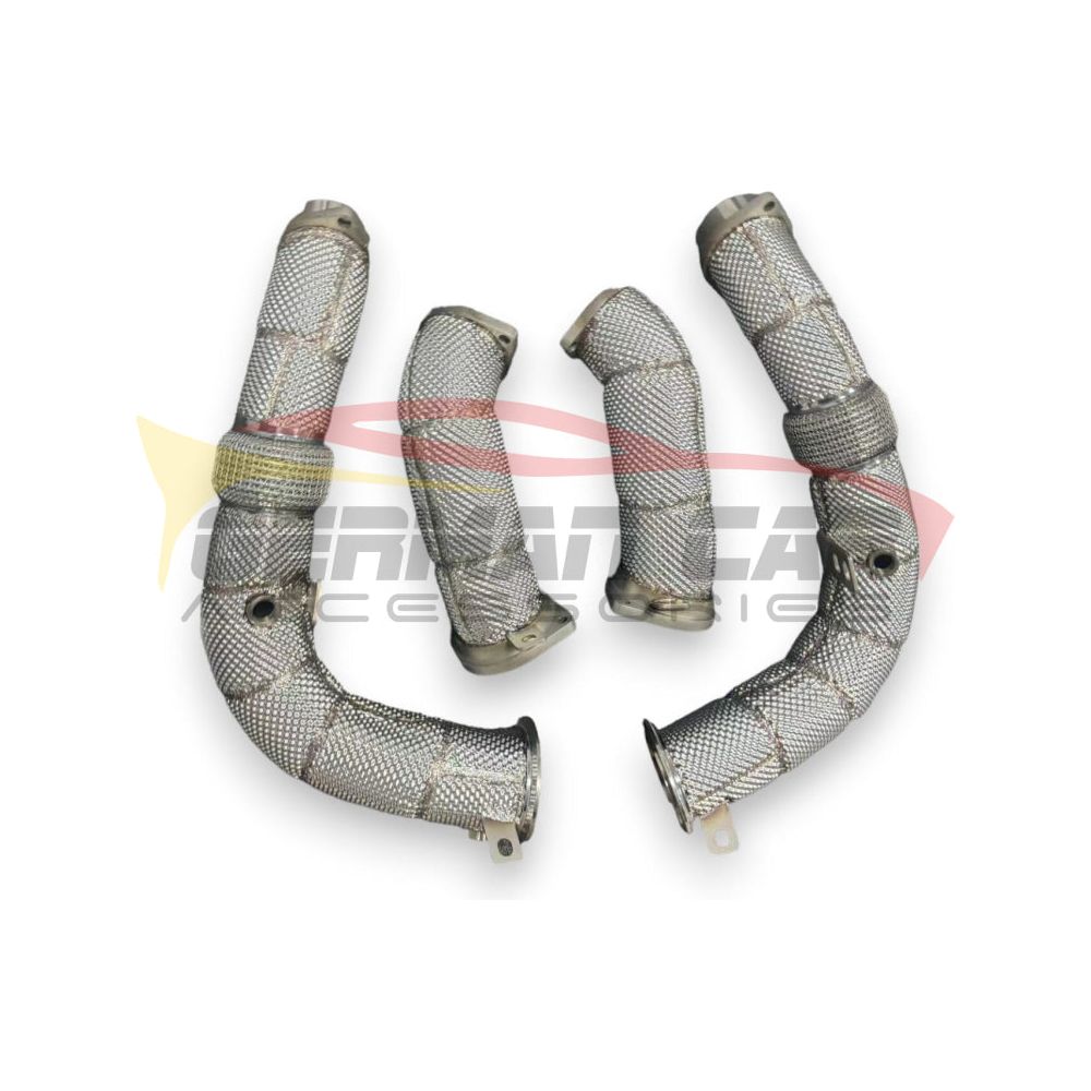 2024 + Bmw X5/X6/X7 M60I Front Race Pipes | G05/G06/G07 Lci