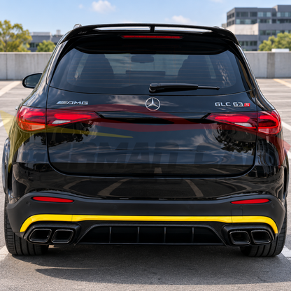 2023+ Mercedes-Benz GLC-Class/GLC43/GLC63 AMG Carbon Fiber Roof Spoiler | X254 - Roof Spoilers
