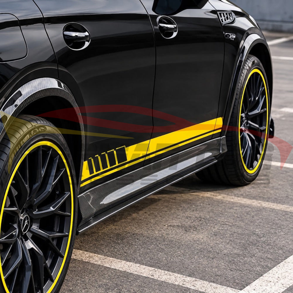 2023+ Mercedes-Benz GLC-Class/GLC43/GLC63 AMG Carbon Fiber Side Skirts | X254/C254 - Side Skirts