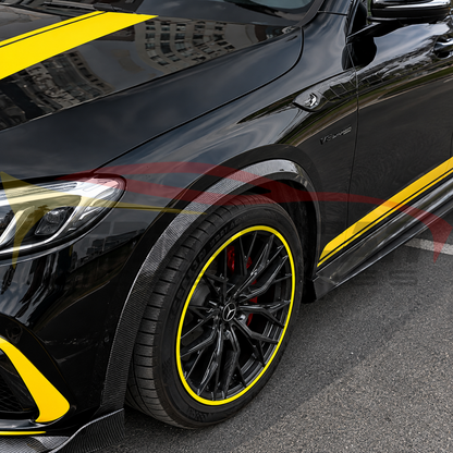 2023+ Mercedes-Benz GLC-Class/GLC43/GLC63 AMG Carbon Fiber Wheel Arches | X254/C254 - Additional Accessories