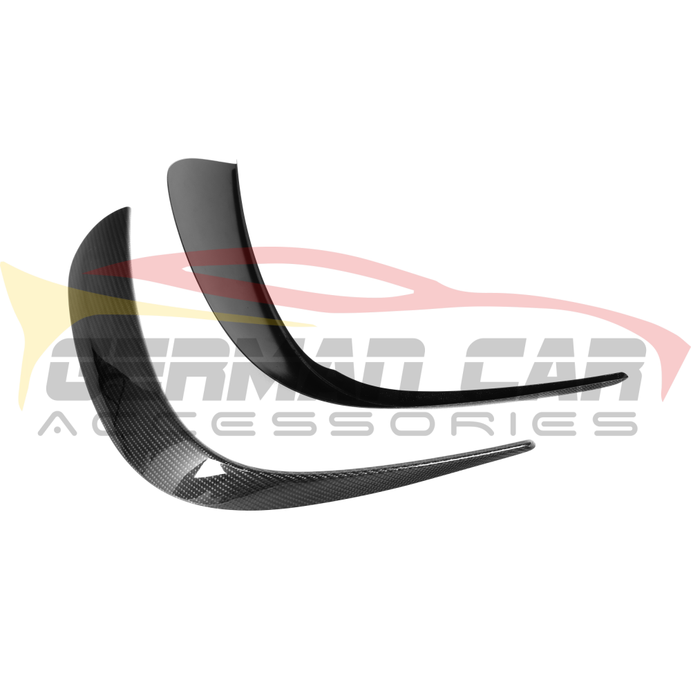 2023+ Mercedes-Benz GLC43/GLC63 AMG Carbon Fiber Upper Front Bumper Splitters | X254/C254 - Additional Accessories