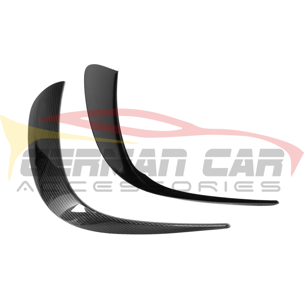 2023+ Mercedes-Benz GLC43/GLC63 AMG Carbon Fiber Upper Front Bumper Splitters | X254/C254 - Additional Accessories