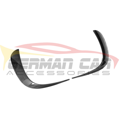 2023+ Mercedes-Benz GLC43/GLC63 AMG Carbon Fiber Upper Front Bumper Splitters | X254/C254 - Additional Accessories