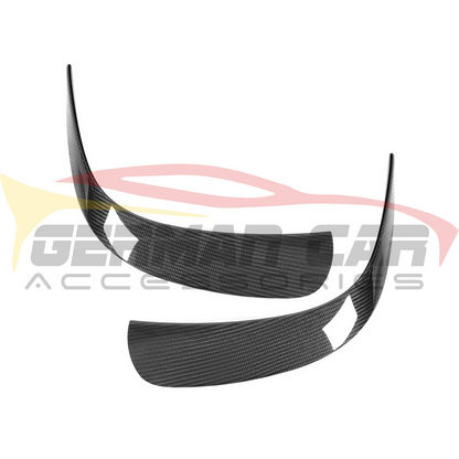 2023+ Mercedes-Benz GLC43/GLC63 AMG Carbon Fiber Upper Front Bumper Splitters | X254/C254 - Additional Accessories
