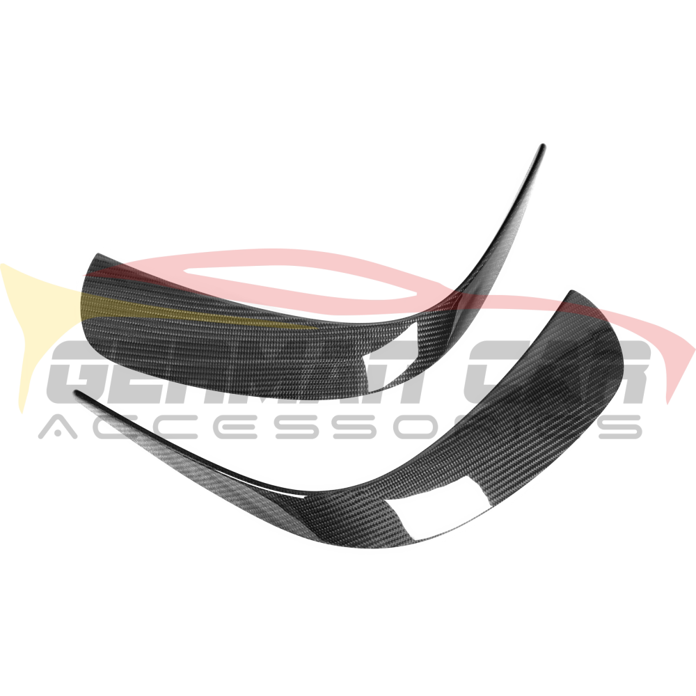 2023+ Mercedes-Benz GLC43/GLC63 AMG Carbon Fiber Upper Front Bumper Splitters | X254/C254 - Additional Accessories