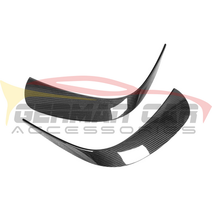 2023+ Mercedes-Benz GLC43/GLC63 AMG Carbon Fiber Upper Front Bumper Splitters | X254/C254 - Additional Accessories